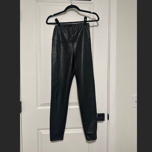 Aritzia Wilfred Free Faux leather leggins